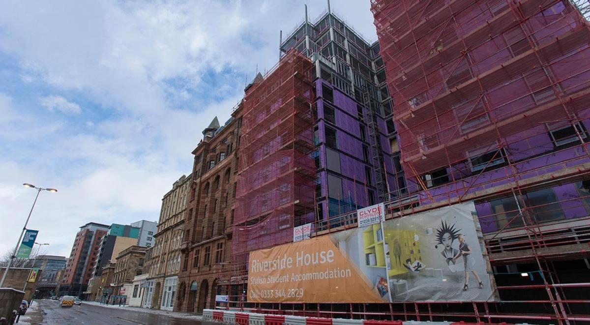 Modern City Living Studios At Riverside In The Heart Of Glasgow Eksteriør billede