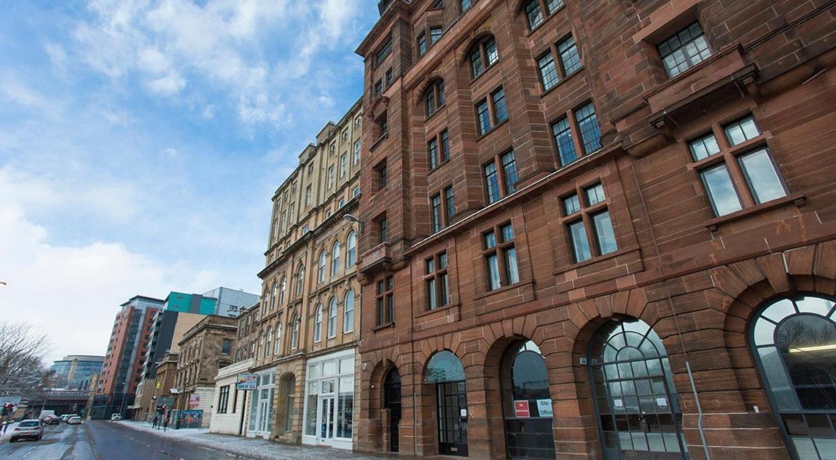 Modern City Living Studios At Riverside In The Heart Of Glasgow Eksteriør billede